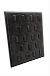 18 Tırnaklı Ayaklı Anfora Kumaş Yüzük Standı 17*20 cm - Füme