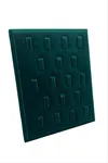 18 Tırnaklı Ayaklı Anfora Kumaş Yüzük Standı 17*20 cm - Yeşil