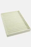 Dik Sosisli Anfora Yüzük Kelepçe Standı 24*34 cm - Krem