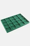 20 Bölmeli Anfora Tabla 24*34 cm - Yeşil