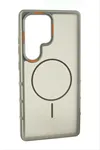 Samsung Glaxy S24U Magsaff Kapak Kılıf - Gri