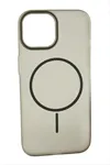 iPhone 11 Buzlu Magsaff Kapak Kılıf - Siyah