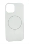 iPhone 11 Buzlu Magsaff Kapak Kılıf - Beyaz