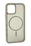 iPhone 12 Magsaff Kapak Kılıf - Gri