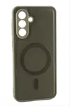 Samsung Glaxy A35 Magsaff Kapak Kılıf - Gri