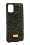 Samsung Galaxy A06 Taşlı Kapak Kılıf - Siyah