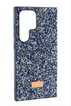 Samsung Galaxy S24 Ultra Taşlı Kapak Kılıf - Mavi