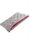 Çiçek Desenli Labtop Bilgisayar Çantası 13*14 inç - Ebruli