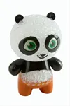 Panda Işıklı Biblo 12 cm - Beyaz