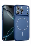 İphone 14 Pro Max Uyumlu 17 Pro Max Görünümlü Magsaff Kapak Kılıf - Vizon