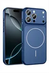 İphone 13 Uyumlu 17 Pro Max Görünümlü Magsaff Kapak Kılıf - Siyah