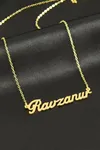 Ravzanur İsimli Kolye - Sarı