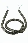 6 mm Disk Obsidyen Taşı - Siyah