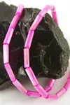 1,4 cm Boru Sedef Taşı - Pembe