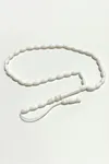 Kemik Tesbih 5*10 mm - Beyaz