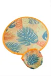Kore Yelpaze 25 cm - Turuncu