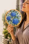Kore Yelpaze 25 cm - Turuncu