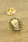 Atatürk Yaka Rozet - Sarı
