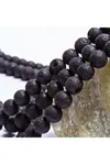 Lav Taşı Mat 8 mm - Siyah