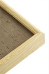 120'li Ahşap Anfora Kumaş Yüzük Standı 24*35 - Yeşil