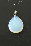 Aytaşı Oval Doğaltaş Kolye Ucu 1 Adet - Mavi